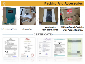 solar inverter packing details and certification