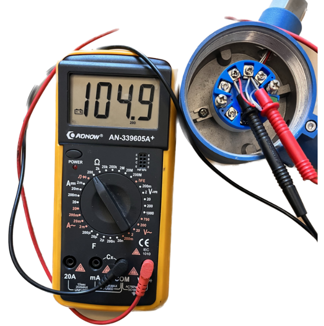 Correctly use the ohm setting of the multimeter