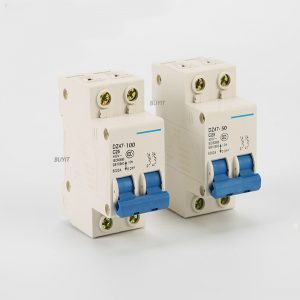 Air Switch Mini-Breaker 50A 100A Household for Solar Inverter PV Panels Short Circuit Overload Protection